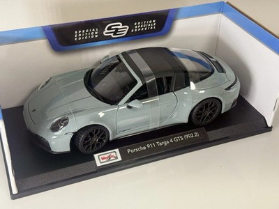 Porsche 911 Targa 4 GTS (992.2). Gray. 1/18 Maisto Die-Cast NEW | eBay