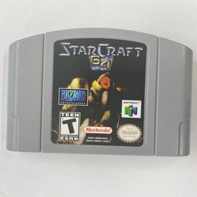 StarCraft 64 - Nintendo 64 (N64) Hard to find Tested and working Popular title