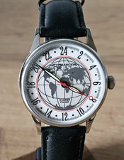 Orologio Raketа 24h Automatico Polso Uomo Russo Sovietico URSS
