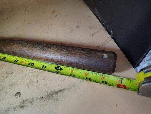 Vintage Blacksmith Cross Peen Rounding Hammer 2lbs.