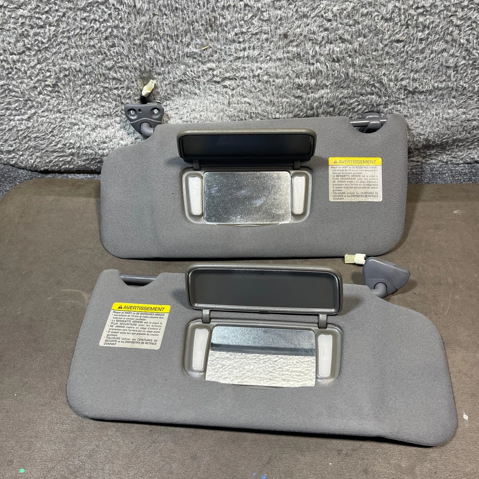 Nissan Pathfinder QX4 1997-2004 Juego de parasol gris luces OEM espejo de tela Foto 2 de 4