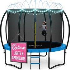 Upsurge Trampoline Outdoor - ASTM Certified Safe 8Ft 10Ft 12Ft 14Ft 15Ft 16Ft...