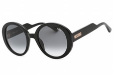 MOSCHINO MOS125/S 0807 9O Sunglasses Black Frame Gary Lenses 52mm