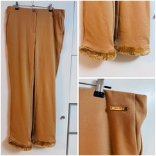 Schlaghose Hose Alfredo Pauly camel Pelz Fell St. Moritz Kitzbühel Luxus Winter