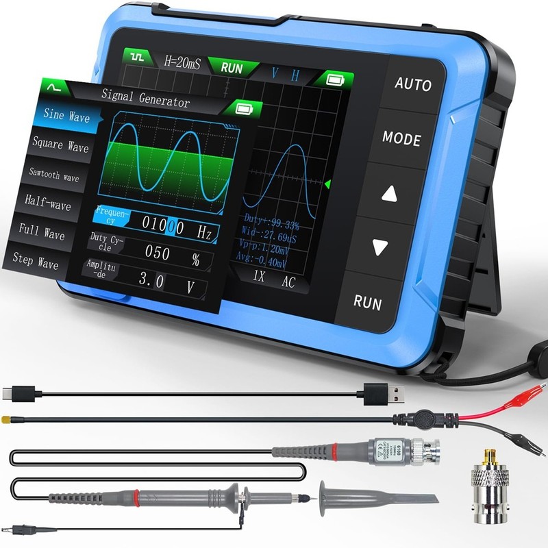 Oscilloscope/DDS  Generator 2-in-1,2.8 Inch TFT,10MHz Bandwidth, 48MS/S9746