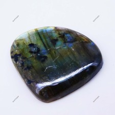 41.60 Ct Madagascar Natural Fire Labradorite Certified Untreated Gemstone