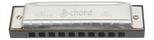 Chord BLUES10-G Blues Ten Harmonica G With 10-Hole, 20-Note Diatonic Harmonica