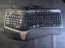 Microsoft Natural Ergonomic Keyboard 4000 v1.0 Model KU-0462 USB Tested