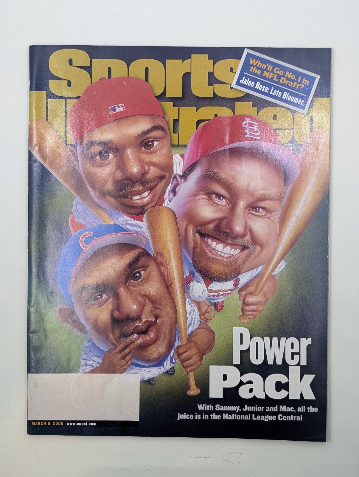 Sports Illustrated March 6 2000 Mark McGwire Ken Griffey Jr Sammy Sosa Baseball