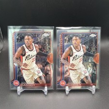 2025-26 Topps Chrome #35 Marcus Sasser Basketball (2) Cards