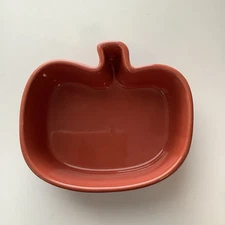 Chantel Orange Pumpkin Stoneware Bowl/Baking Dish Fall Autumn Harvest 3 Cup