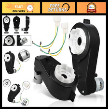 12V High-Speed Electric Motor Gearbox Upgrade for Ride-On Toys - 2Pcs RS550 4000