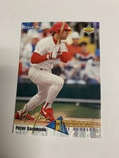 1993 Upper Deck Inside the Numbers Dave Hollins Philadelphia Phillies