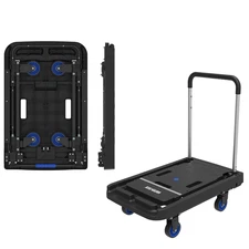 550LBS Folding Hand Truck for Solar Generator Move AC200P AC200MAX AC300 B300