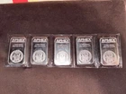1 oz. APMEX Silver Bar X5 (sealed)