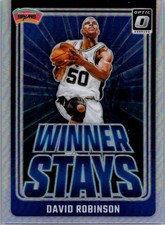 2024-25 Donruss Optic #15 David Robinson Winner Stays Holo