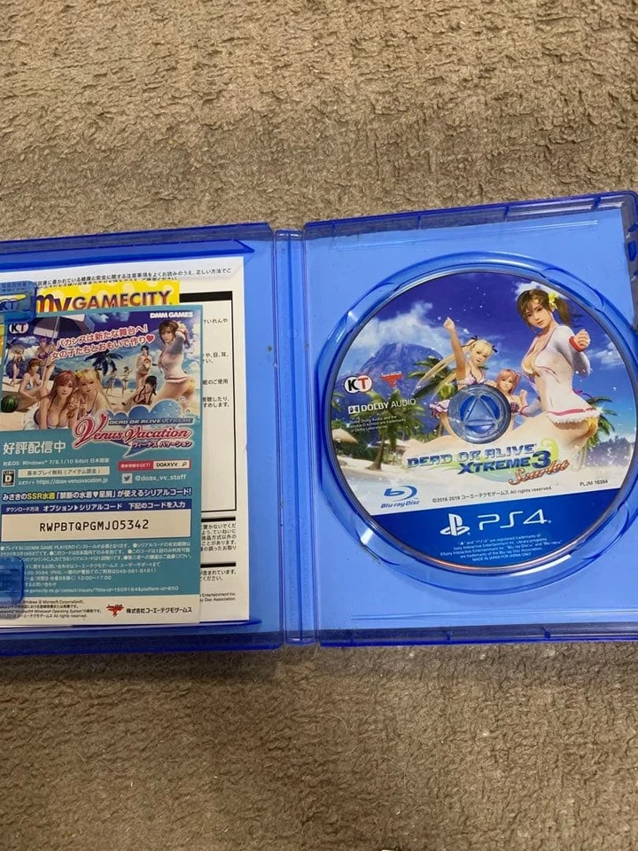 PS4 DEAD OR ALIVE Xtreme3 Scarlet SONY Playstation4 Koei Tecmo Japan - Image 2 of 2
