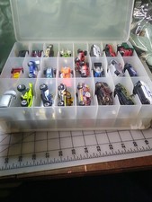 Hot Wheels Match Box Plus Brand Assorted Cars X49 Double Sided Carrying Case J 