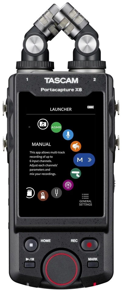 TASCAM X8 Portacapture High-Resolution Adaptive Recorder Recording Live Sound - Image 4 of 4