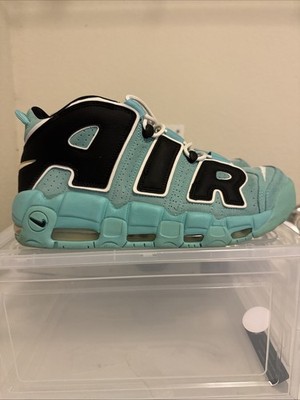 Size 11.5- Nike Air More Uptempo '96 QS Light Aqua CN8118-400 Clean