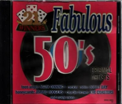 CD Pat Boone, Bobby Helms, a.o Fabulous 50s Madacy 21 Winners