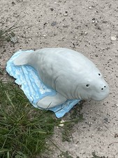 stampo in lattice fibra di vetro. Realizza lamantino da nuoto in cemento o gesso lungo 16 pollici 