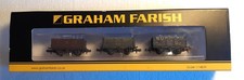GRAHAM FARISH N GAUGE - SET OF 3 PRIVATE OWNER WAGONS 'WETHRD' - INCORRECT LABEL