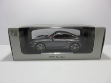 1/18 Norev Porsche 911 Turbo 997 Gray Metallic Model Car Minicar