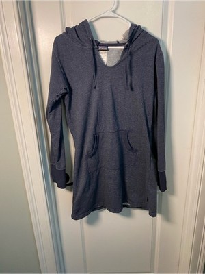 Patagonia Women s V-Neck Hooded Sweatshirt Dress