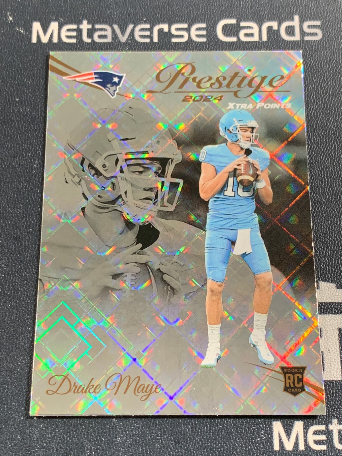 2024 Panini Prestige RC Drake Maye Rookie Xtra Points Diamond #304