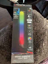 MONSTER SMART Illuminessence RGBW + IC Light Bar Works With Google And Alexa