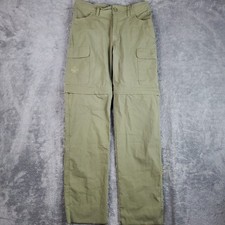 Boy Scouts Of America Pants Youth 14 Green Switchback Convertible Cargo Uniform