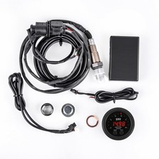52mm Air Fuel Ratio Gauge Wideband O2 Oxygen Sensor With Led Digital Display
