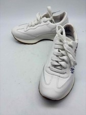 Mario Valentino White Size 8 Fashion Sneaker Athletic Shoes