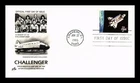 US COVER SPACE SHUTTLE CHALLENGER MEMORIAM PRIORITY MAIL $3 FIRST DAY ISSUE