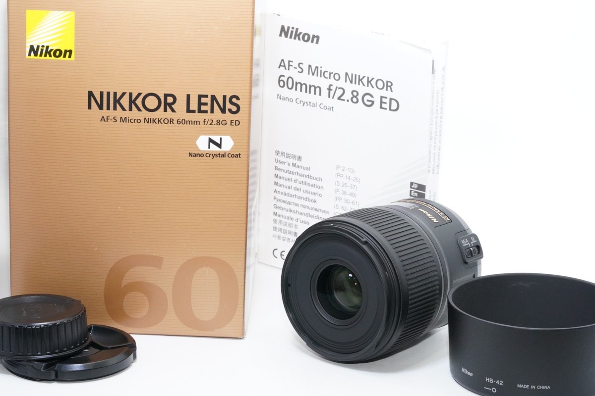 ニコン AF-S Micro NIKKOR 60mm f/2.8G ED Nikon AF-S Micro NIKKOR 60mm f/2.8G ED Lens 2177 B&H Photo Video