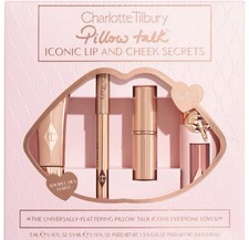 Charlotte Tilbury Pillowtalk ICONIC LIP CHEEK SECRETS 4 PIECE SET CT