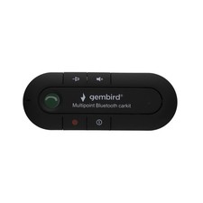 Gembird Multipoint Freisprecheinrichtung Bluetooth Sonnenblende Carkit