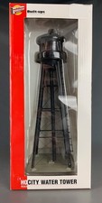 HO Cornerstone Built-ups City Water Tower, Black NIB HO7692