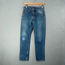 Vintage 1994 Levis 501 XX Jeans Made in USA Button 653 Mens 30x29 Whiskers 90s