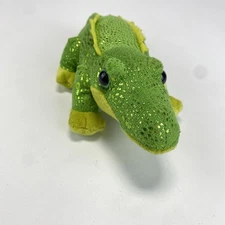 Wild Republic Gold Alligator Crocodile Plush 10" Stuffed Animal Croc