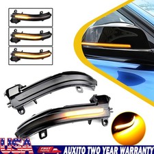 AUXITO Turn Signal Lamp Side LED Mirror Light For 4 BMW 3 2 1 Series F32 F33 F36