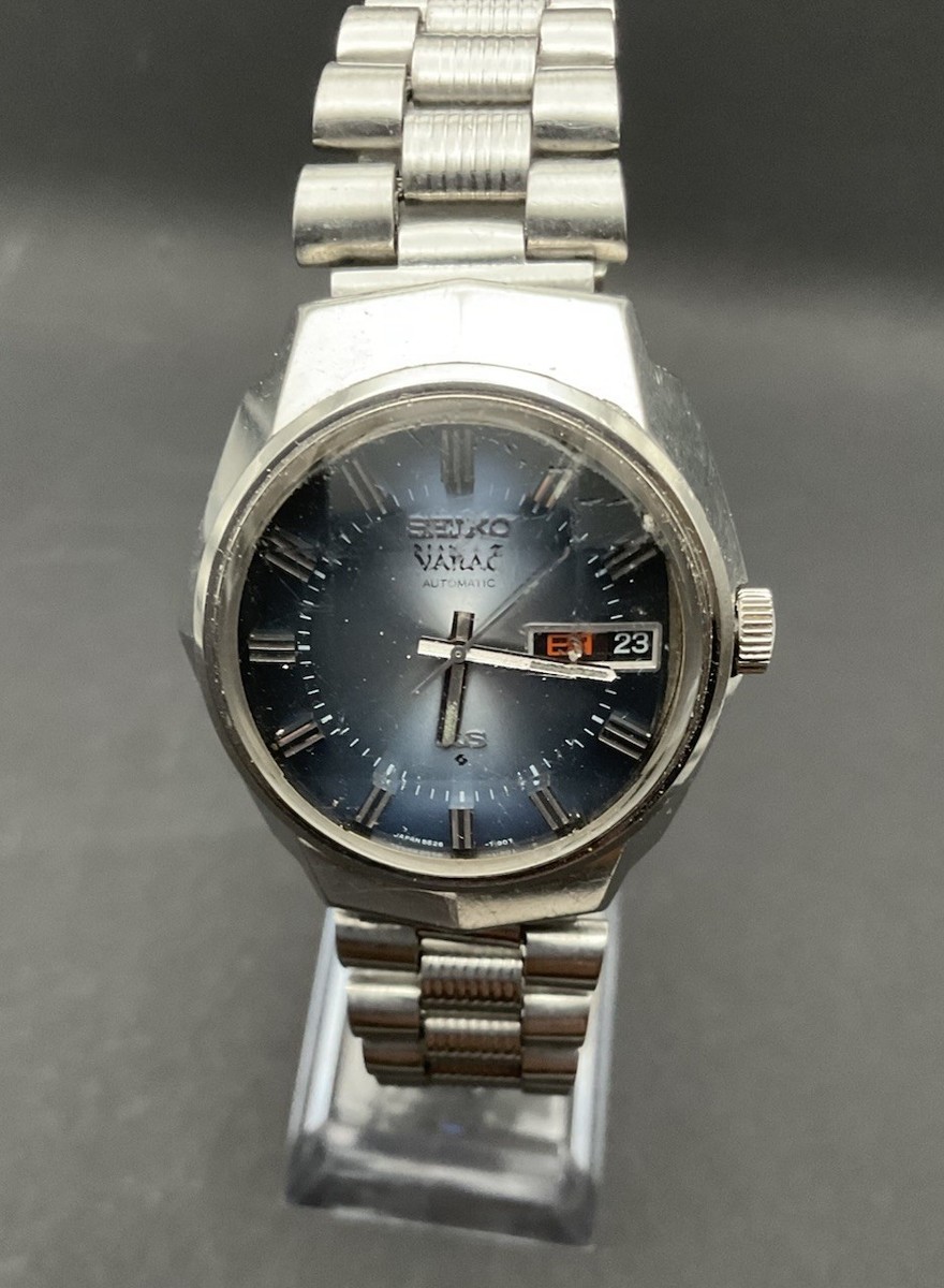Vintage King Seiko Vanac 5626-7140 Blue Dial Hi-Beat Automatic | eBay