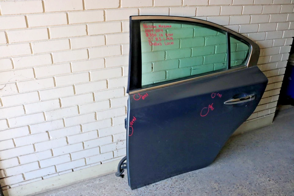 2009 2014 NISSAN MAXIMA LEFT SIDE REAR DOOR OEM - Image 2 of 4