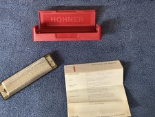 Hohner Big River Harp MS-Series Harmonica Key of C w/ Case   Made in Germany