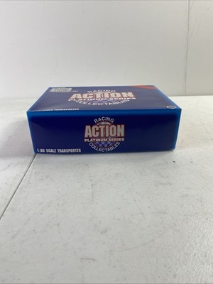 【超希少貯金箱】「ACTION PLATINUM SERIES」1:24スケール 1995 Action Platinum #24 Jeff Gordon Dupont 1:96 Transporter New