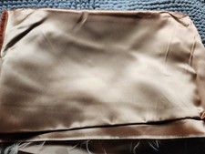 Gold satin fabric 30" x 45" 5/6 yard