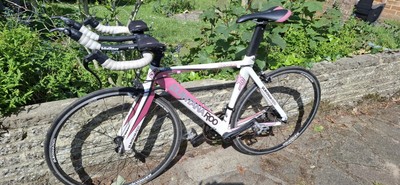 Quintana Roo TT Bike XS 46cm Pink And White UK