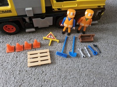 PLAYMOBIL 3761 Mobil Mobile Crane Truck With Accessories Vintage