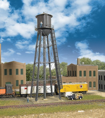 #ad #ad Walthers Cornerstone N Scale Building Structure Kit City Water Tower $31.99